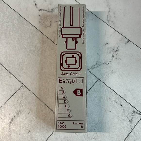 NWOT General Electric Biax D 18 watts 2 pin light bulb - BOX OF 10 bulbs - Picture 3 of 7